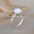 925 Sterling Silber Weiß Feuer AAA Opal Ring Design für Männer Silberring mit Opal Stein 925 Sterling Silber Weiß Feuer AAA Opal Ring Design für Männer Silberring mit Opal Stein